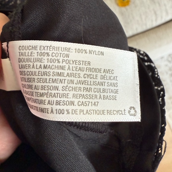 Xhilaration Black Sleeveless Lace Dress Girls Size L - Picture 9 of 9